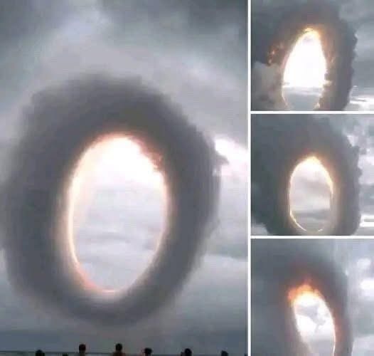 Strange clouds appear in the sky due to the ins… See below
