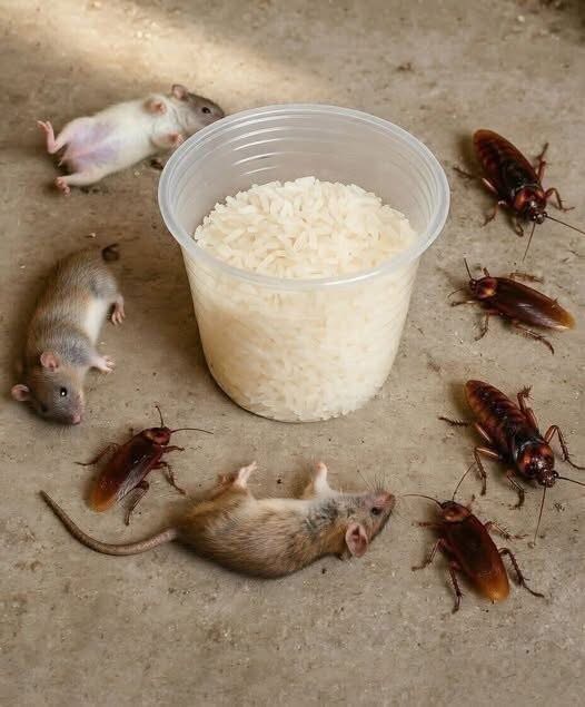This will make rats and cockroaches disappear, all in the same day. Recipe in comments👇