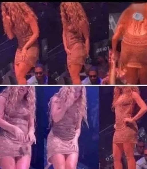 😱 The moment Shakira leaves the stage after noticing that… See more in comment