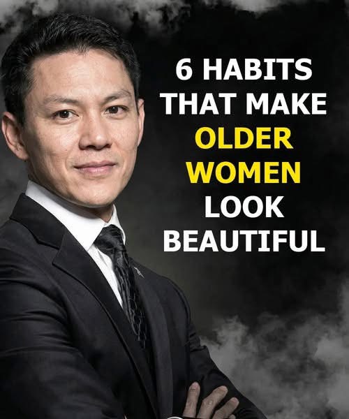 6 habits that make older women look beautiful. 🤔🤔… See below