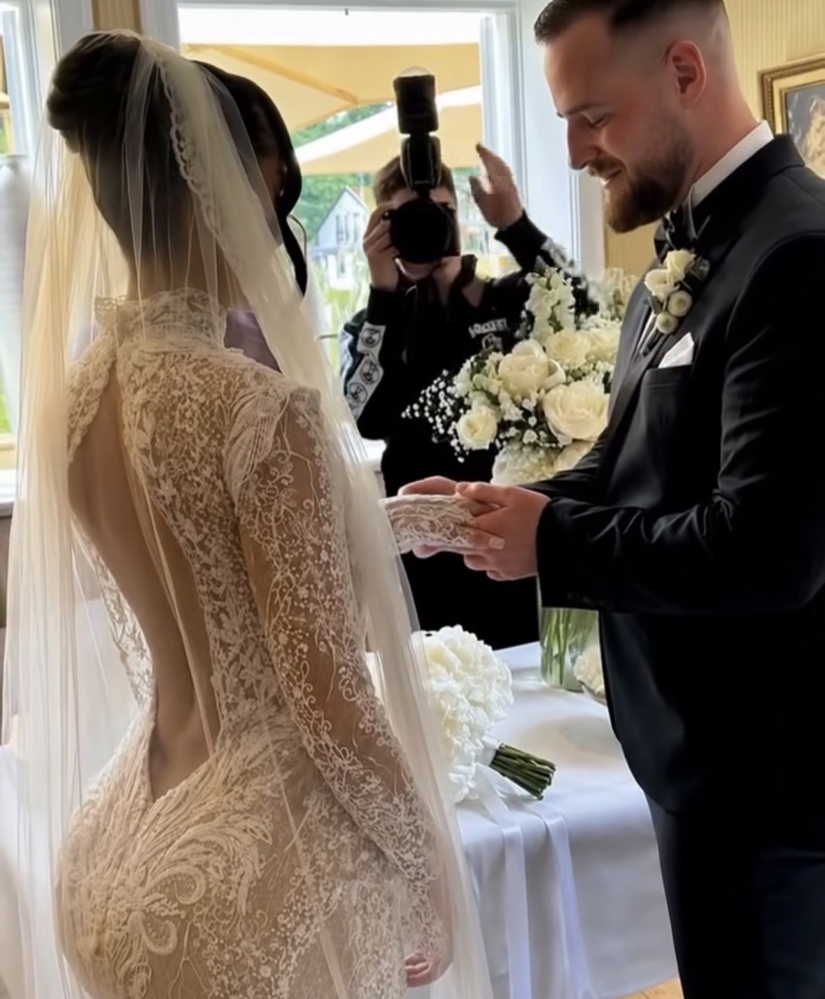 A beautiful wedding until the man discovered his bride was a… See below