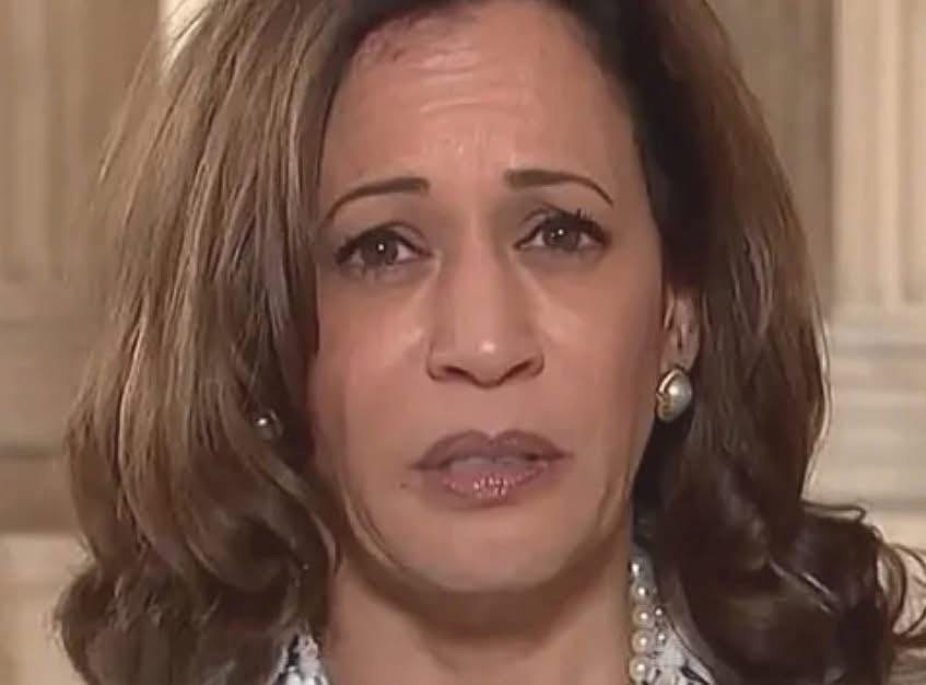 Kamala Harris with tears in her eyes make the sad announcement…See below