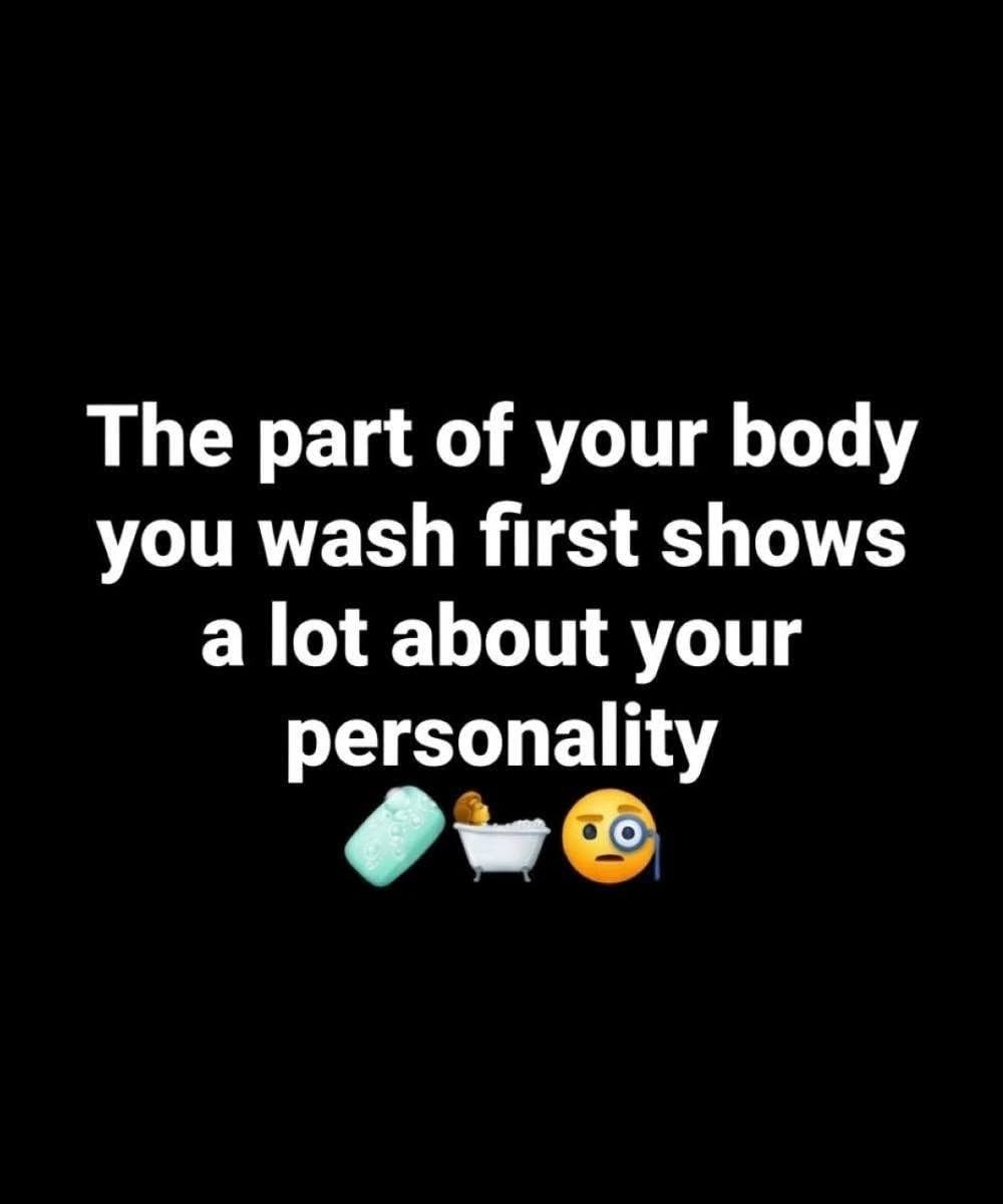 What Your Shower Habits Quietly Reveal About You Find Out The Meaning In The Comments ⬇️