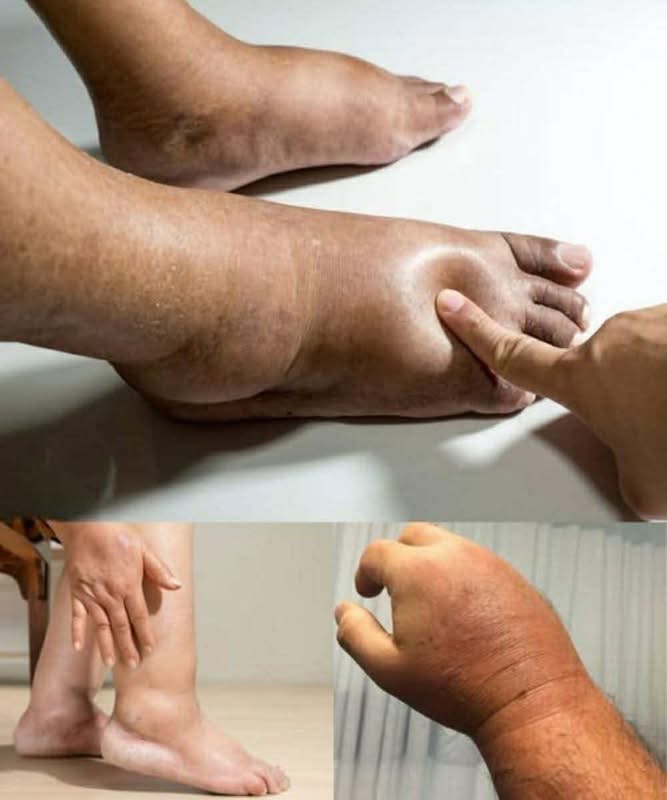 If your feet and hands are swollen, here’s what your body is trying to tell you… See below 👇💬