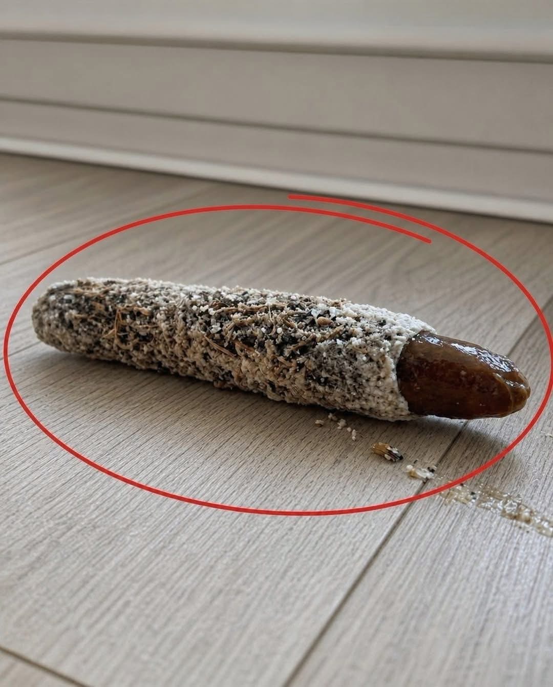 I found this lying on the floor by my bedroom door… Nobody in my house knows where it came from, and honestly, I’ve never seen anything like it before. What do you think it could be? Check the first comment for the answer.