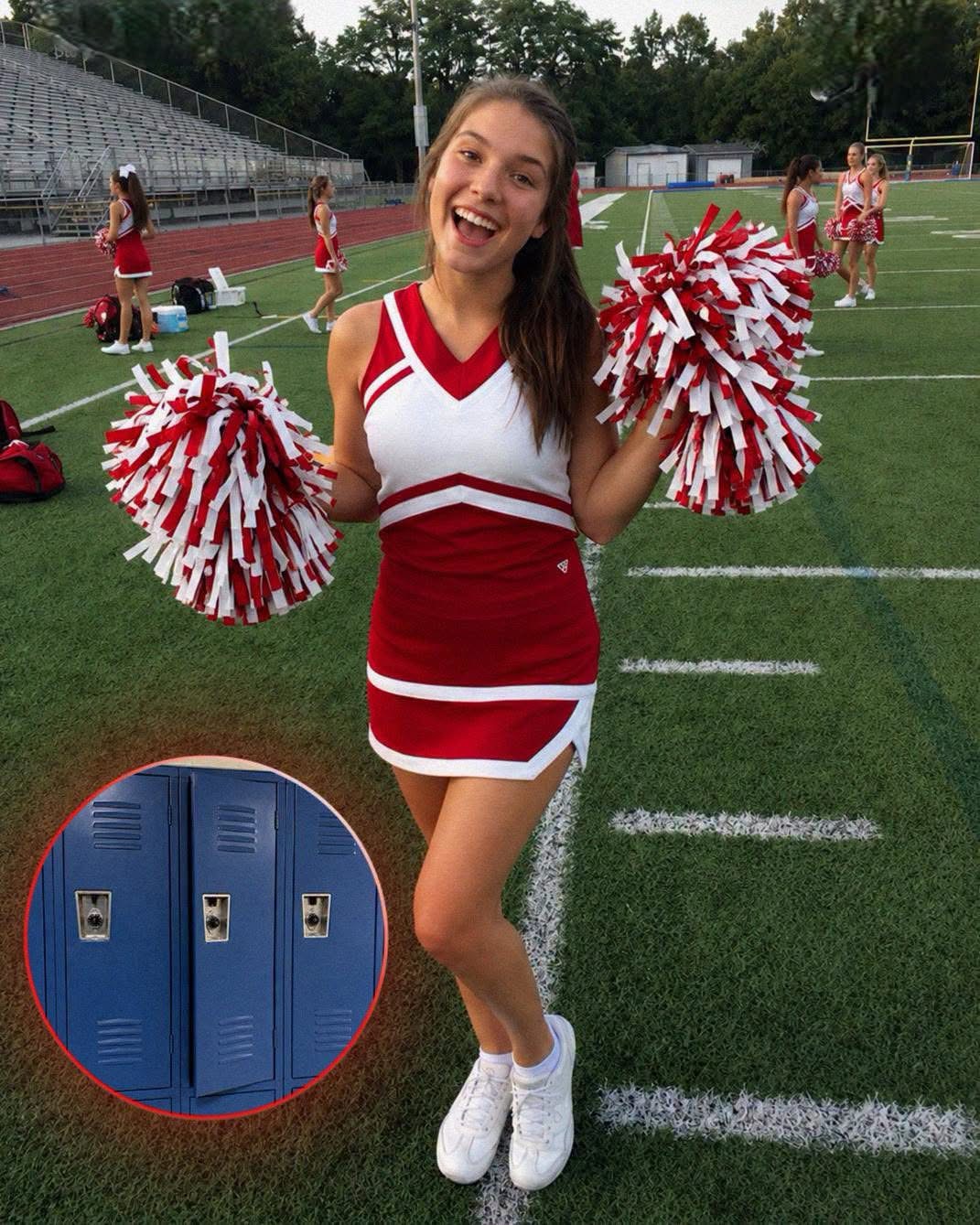 My daughter came home from cheerleading practice looking devastated and locked herself in her room without saying a word — the next morning, the principal called and said, “I need you to see what we found in her locker.”  My sixteen-year-old daughter, Maya, has always been sweet, outgoing, and the kind of kid who makes everything around her feel brighter. She has a close group of friends and loves being on her school’s cheerleading team, usually coming home from practice smiling and talking nonstop.  But lately, she’d seemed different. She was quieter at dinner, spent more time alone, and sometimes I’d catch her staring worriedly at her phone. Whenever I asked what was wrong, she said she was tired, so I assumed it was normal teenage stress.  Then one evening, Maya came home from practice looking devastated. Her eyes were red, and she walked straight past me.  “Maya, what happened?”  “Nothing, Mom. Please.”  She locked herself in her room and refused dinner, no matter how many times I checked on her.  The next morning, Maya woke up feeling sick, so I kept her home from school. Less than an hour later, my phone rang.  It was her principal.  “Is Maya home with you?”  Something in his voice immediately put me on edge.  “Yes. Why? What’s going on?”  “I need you to come to the school as soon as possible.”  My heart started pounding.  “Why? What happened?”  There was a brief pause.  “It’s better if you see it for yourself. I need you to see what we found in her locker.”  After the way Maya had acted the night before, those words terrified me.  I grabbed my keys and drove straight to the school, my thoughts spinning the entire way. Something had clearly been wrong with my daughter, and somehow, I’d missed it.  The principal was waiting for me and immediately led me down the hallway. When we reached Maya’s locker, he took a deep breath and pulled the door open.  The moment I saw what was inside, I stopped dead in my tracks. See less