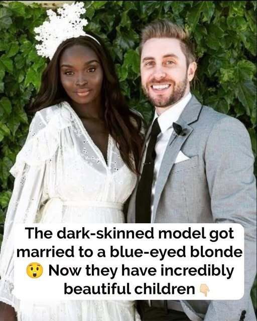 Their love story is so beautiful 😍 They now have the most incredibly beautiful children — look at them in the first comment 👇🥰 Do you think their kids look more like mom or dad?