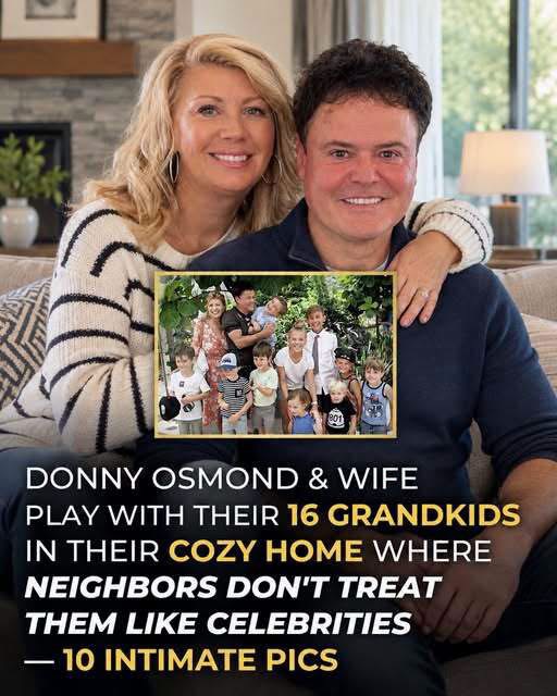 Donny Osmond and his wife Debbie finally settled down in a place where they don’t have to be superstars. And no matter how old they grow, no matter how many grandchildren come along, their home is always open to everyone. ­⠀​­
