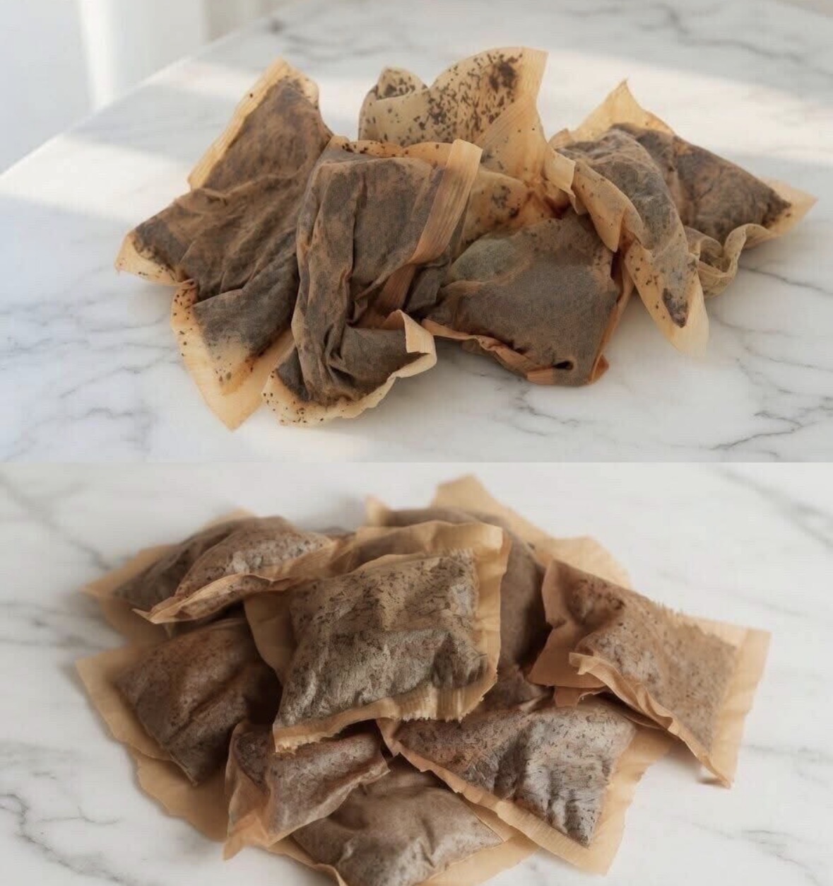 Don’t make the mistake of throwing away tea bags, they are worth their weight in gold used this way…Check comments 👇🏼