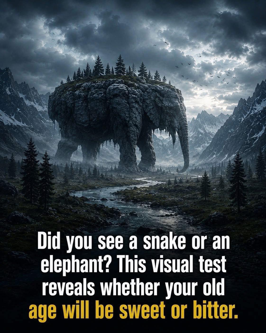 Snake or Elephant? Your Answer Might Surprise You