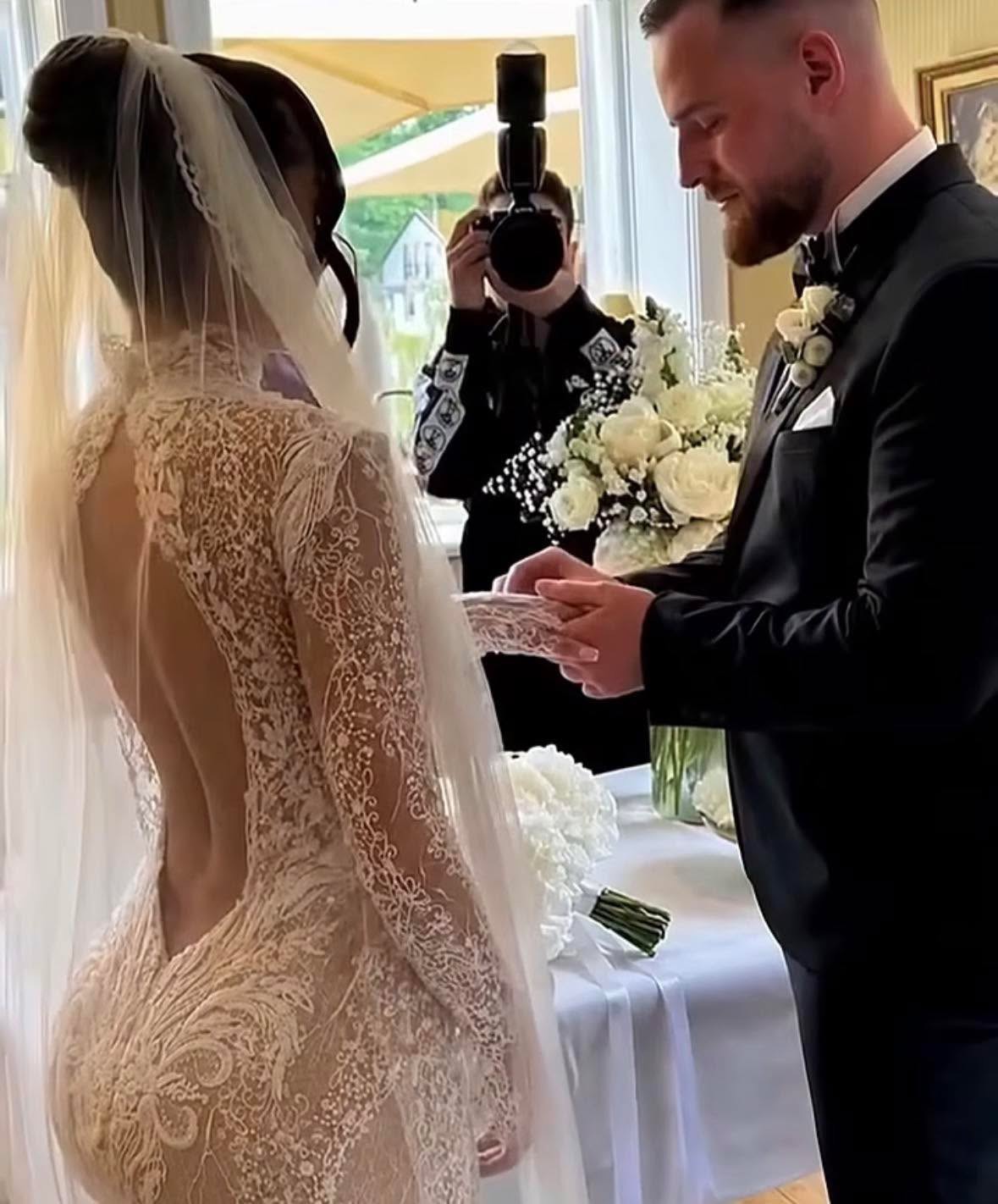 A beautiful wedding until the man discovered his bride was a… See more