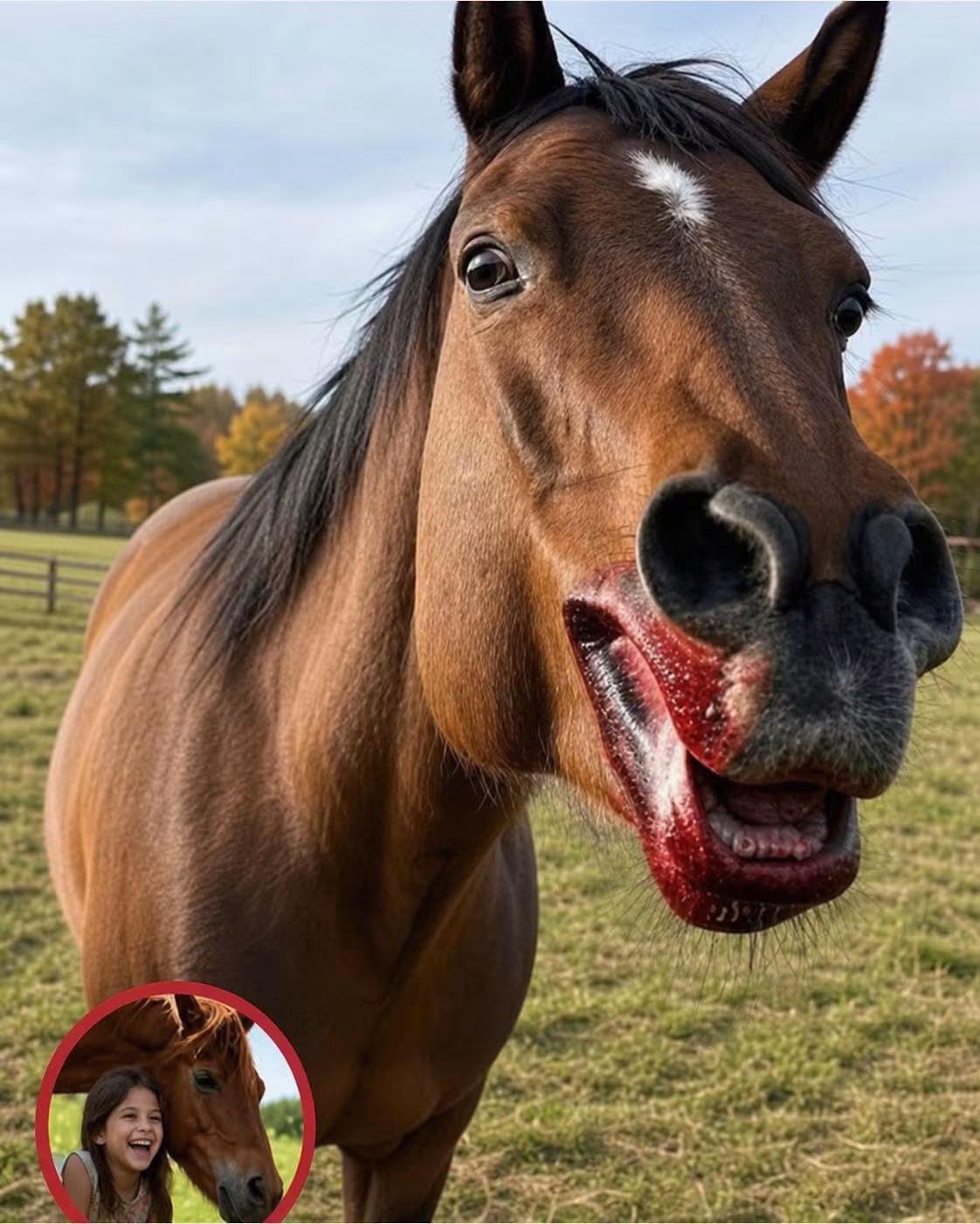 This was the horse that ate his du…See more ﻿­‌⁠­