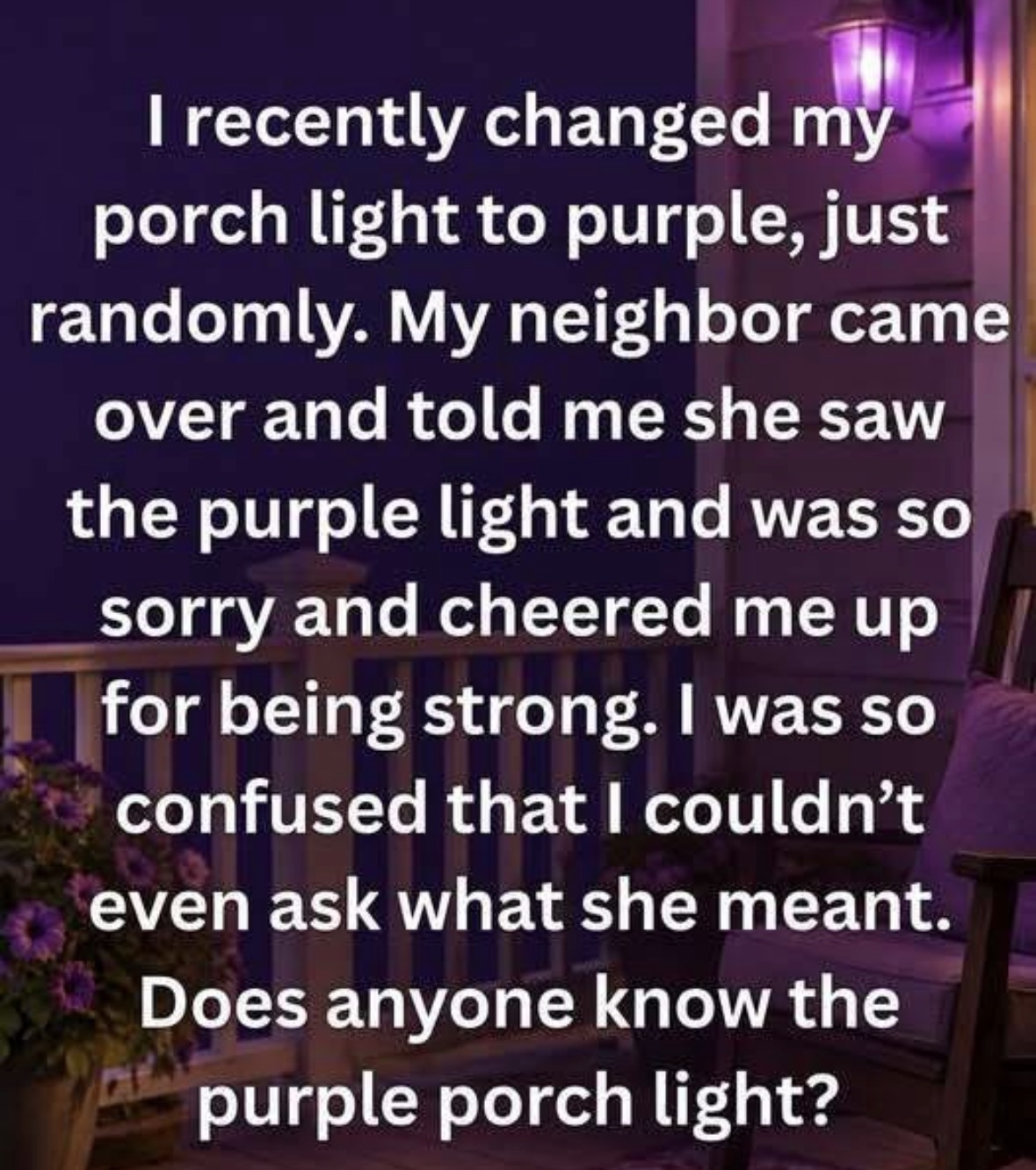 Any clue?