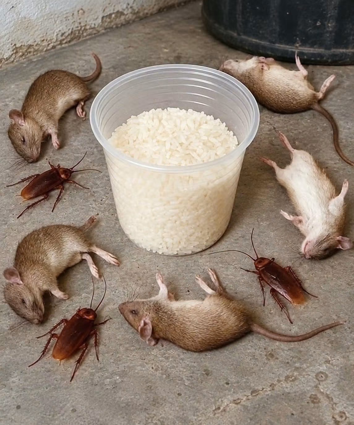 This will eliminate rats and cockroaches in just one day. Recipe in the comments ⏬