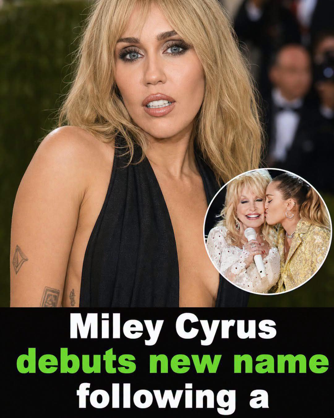 It seems Miley Cyrus will no longer go by Miley Cyrus 👀 ⠀﻿‍ﾠㅤㅤ