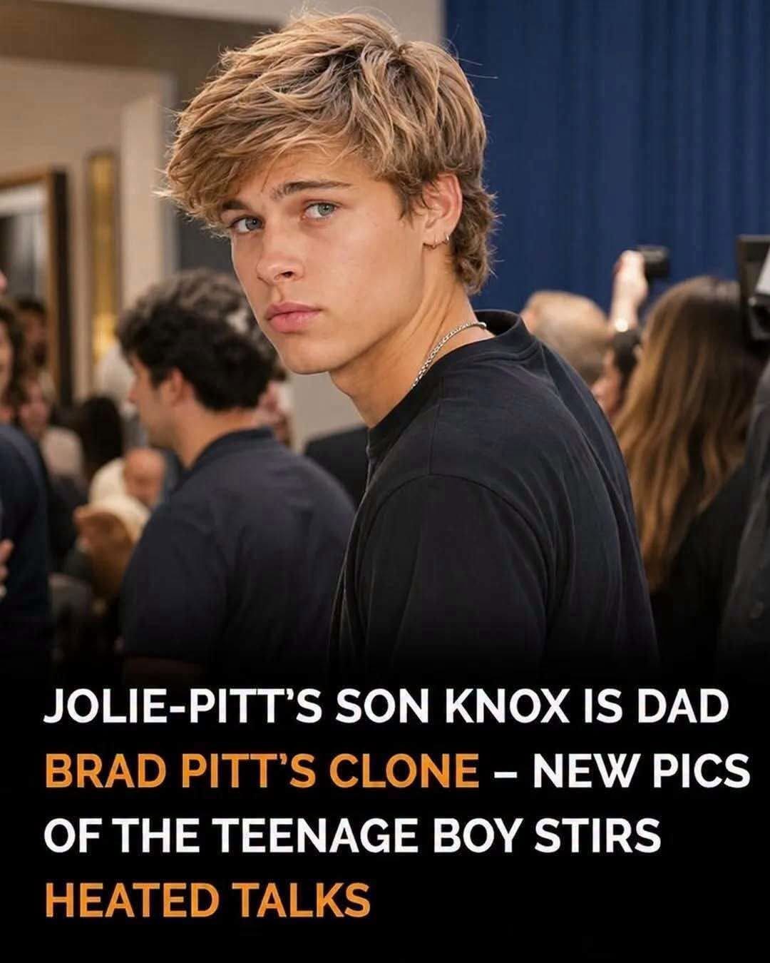 Angelina Jolie and Brad Pitt’s son, who still goes by his dad’s name and looks just like him, just turned 18. Check out his much-talked-about photos in the comments 👇