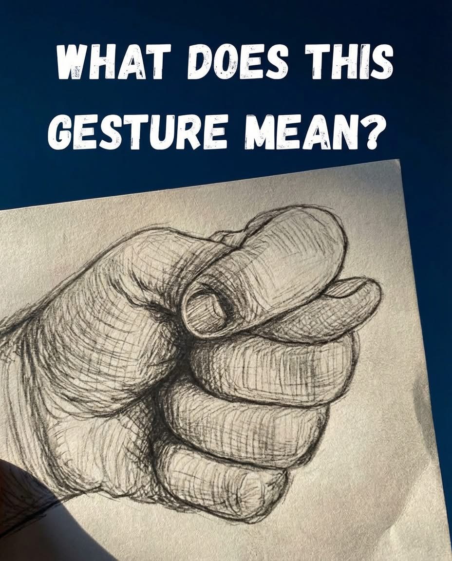 What does this sign that everyone makes mean – It hides a deep meaning 😮 I’ll tell you everything in the comments 👇